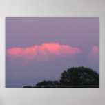 Red Clouds Print