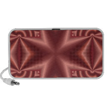 Red coloured Cross pattern Travelling Speaker