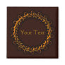 Red & Copper - Elegant Design Fridge Magnets