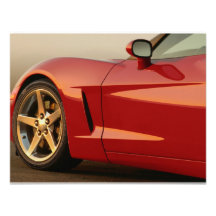Red Corvette Invite