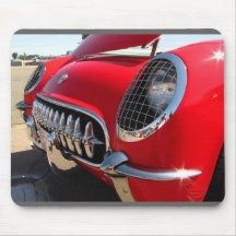 Red Corvette ~ mousepad