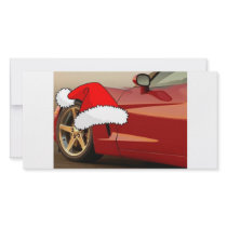 Red Corvette Personalized Photo Card