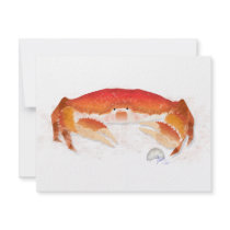 Red Crab Invitations