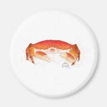 Red Crab Refrigerator Magnet