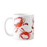 Red Crabs Parade Coffee Mugs