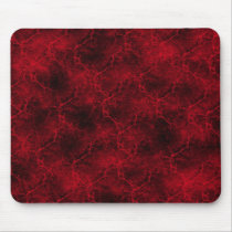 Red Crackle Mousepad