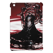 Red Crimson Water Drop Splash