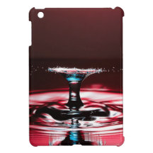 Red Crimson Water Droplet Splash