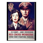 Red Cross Workers Post Card