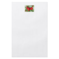 Red Currants on the Plant. Green Leaves. Custom Flyer
