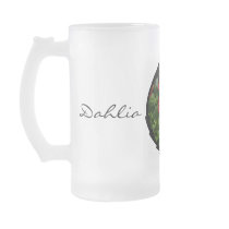 Red Dahlias Coffee Mug