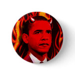 Red Devil - Barack Obama Button