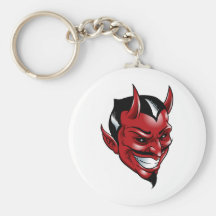 Red Devil Keychain