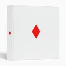 Red Diamond Vinyl Binders