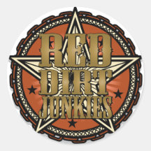 Red Dirt Junkies Promo Stickers