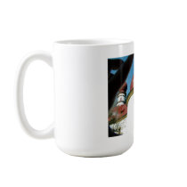 Red domed roof church mug