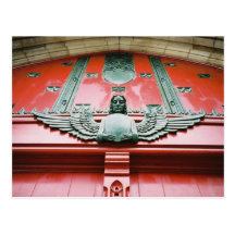 Red Door Angel Postcard