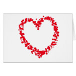 Red Dotted Heart Card - Customize Me for FREE!
