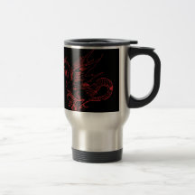 Red Dragon Coffee Mugs