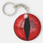 Red Dragon Eye Keychain