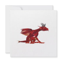 Red Dragon  Invitations