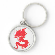 Red Dragon Keychain