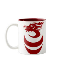 Red Dragon Mug