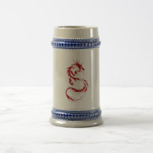 Red Dragon Mug