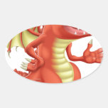 Red Dragon Stickers