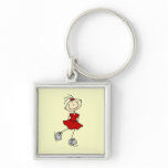 Red Dress Figure Skater Tshirts and Gifts Key Chains