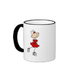Red Dress Figure Skater Tshirts and Gifts Mugs