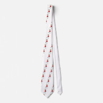 Red Dress Figure Skater Tshirts and Gifts Necktie