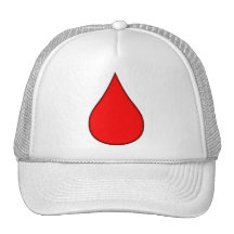 Red drop casquettes