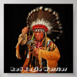 Red Eagle Warrior Poster!