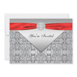 Red Elegant All Occasion Party Invitation Template