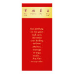 Red Envelope - Hong Bao Custom Rack Card