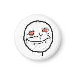 Red Eye Stoner Face Magnet