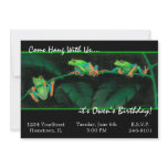 Red-Eyed Tree Frogs Custom Announcements