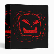 Red Face Vinyl Binders