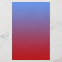 Red fading to Blue Colours, simple design. Flyer Design