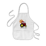 Red Farm Tractor T-shirts and Gifts Apron