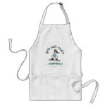 Red Female Snowboarder Aprons