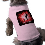 Red Figure Skating Dog Tee