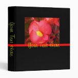 Red Flower Binder