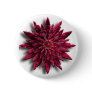 red flower pinback buttons