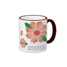 Red Flower Fades -- Variation 1 Mug