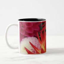 Red Flower Mug