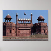 Red Fort, New Delhi, India Posters