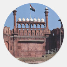 Red Fort, New Delhi, India Round Sticker