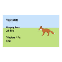 Red Fox. Business Cards